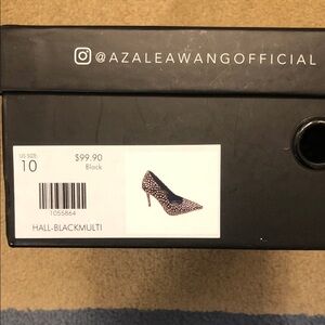 Azalea Wang Pony Hair Women's Heels/New